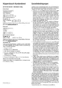 Bedienungsanleitung Küppersbusch EKV 6200.0 E Kaffeemaschine