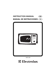 Bruksanvisning Electrolux EMS2488X Mikrovågsugn