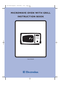 Bruksanvisning Electrolux EMS2685K Mikrovågsugn