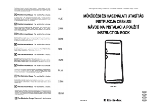 Manuál Electrolux ERD3020 Lednice s mrazákem