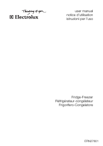 Bruksanvisning Electrolux ERN27601 Kyl-frys