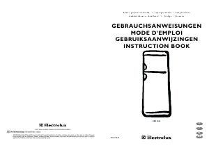 Mode d’emploi Electrolux ERD2522 Réfrigérateur combiné