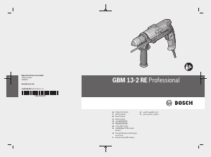Manual Bosch GBM 13-2 RE Impact Drill