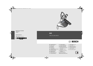 Manual Bosch ALS 2500 Leaf Blower