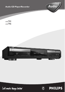 Handleiding Philips CDR795 CD speler