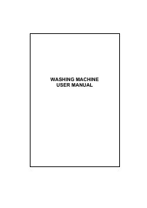Handleiding Matsui MWM1400E Wasmachine