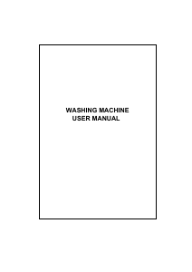 Handleiding Matsui MWM600M Wasmachine