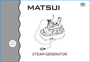 Bruksanvisning Matsui MSS120 Strykjärn