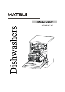 Handleiding Matsui MS2WE Vaatwasser