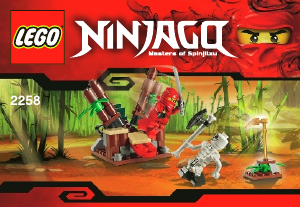 Handleiding Lego set 2258 Ninjago Ninja hinderlaag