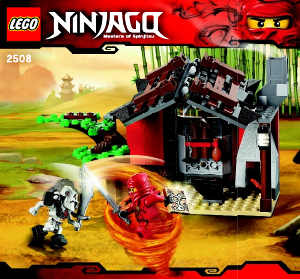 Handleiding Lego set 2508 Ninjago Smederij