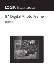 Bruksanvisning Logik L08DPF13 Digital fotoram
