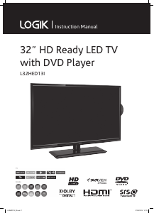 Handleiding Logik L32HED13I LED televisie