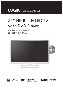 Handleiding Logik L24HEDP15 LED televisie