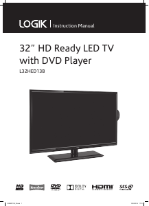 Handleiding Logik L32HED13B LED televisie