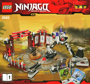Bruksanvisning Lego set 2520 Ninjago Stridsarena