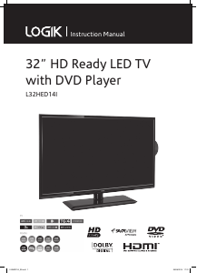 Handleiding Logik L32HED14I LED televisie
