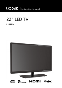 Handleiding Logik L22FE14 LED televisie