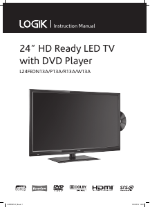 Handleiding Logik L24FEDN13A LED televisie