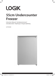 Manual Logik LUF55W20E Freezer