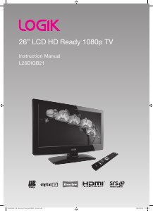 Handleiding Logik L26DIGB21 LCD televisie