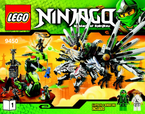 Handleiding Lego set 9450 Ninjago Drakenduel