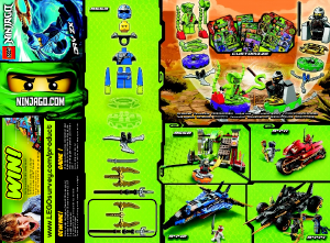 Manual Lego set 9553 Ninjago Jay ZX