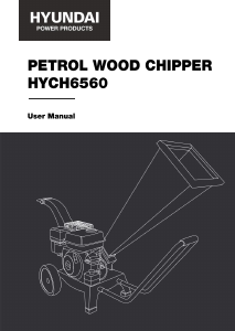 Manual Hyundai HYCH6560 Garden Shredder
