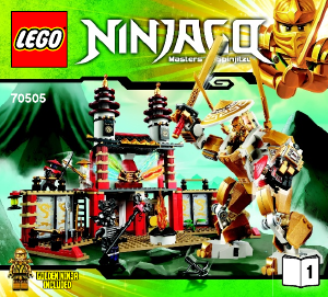 Käyttöohje Lego set 70505 Ninjago Valon temppeli
