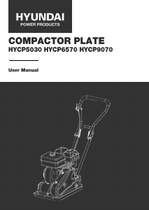 Manual Hyundai HYCP6570 Plate Compactor