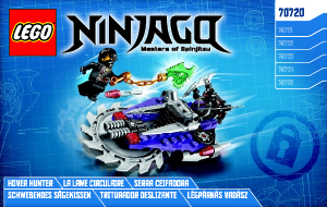 Käyttöohje Lego set 70720 Ninjago Liitometsästäjä