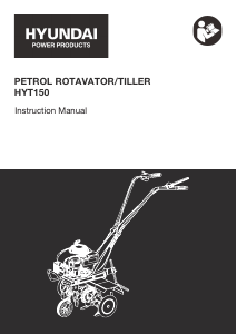 Manual Hyundai HYT150 Cultivator