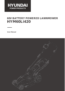 Manual Hyundai HYM60Li420 Lawn Mower