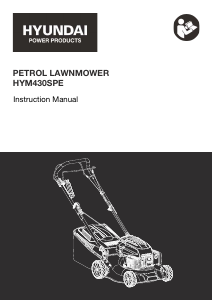 Manual Hyundai HYM430SPE Lawn Mower