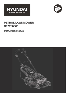 Manual Hyundai HYM460SP Lawn Mower