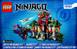 Käyttöohje Lego set 70728 Ninjago Taistelu Ninjago Citystä
