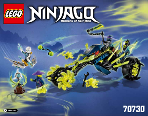 Mode d’emploi Lego set 70730 Ninjago La moto fantôme de Wrayth