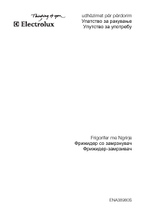Прирачник Electrolux ENA38980S Фрижидер-замрзнувач