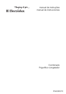 Manual Electrolux ENA38637X Frigorífico combinado