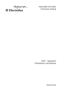 Használati útmutató Electrolux ENA38739X Hűtő és fagyasztó