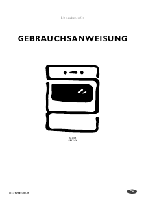 Bedienungsanleitung Electrolux EBKL4XCN Backofen