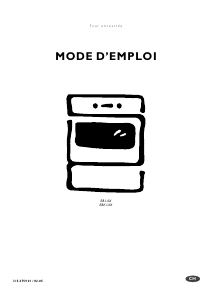 Mode d’emploi Electrolux EBKL4XSW Four