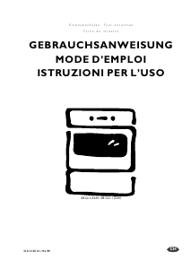 Bedienungsanleitung Electrolux EBGL3ZXM Backofen