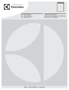 Handleiding Electrolux E24ID74QPS1A Vaatwasser