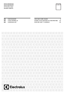 Manual de uso Electrolux E24ID74QPS4A Lavavajillas