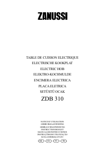 Kullanım kılavuzu Zanussi ZDB310X Ocak