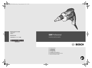 사용 설명서 보쉬 GSR 6-25 TE 나사돌리개