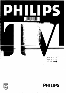 Mode d’emploi Philips 21AA3356 Téléviseur