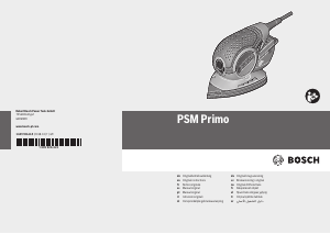 Brugsanvisning Bosch PSM Primo Deltasliber