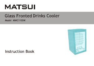 Manual Matsui MWC110SW Refrigerator